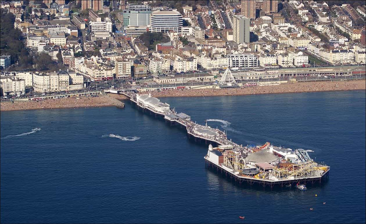 brighton pier İngiltere